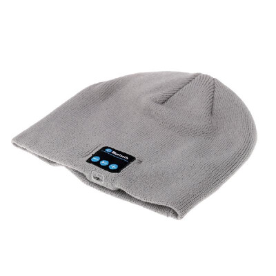 

BT Music Soft Warm Beanie Hat Cap with Stereo Headphone Headset Speaker Wireless Mic Hands-free for Men Women Gift