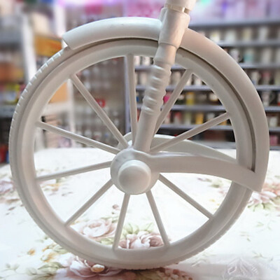 

UpperX Nostalgic Bicycle Artificial Flower Decor Plant Stand Pinkwhite
