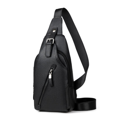 

New pattern Man Leisure time Retro fashion Chest pack Single shoulder bag