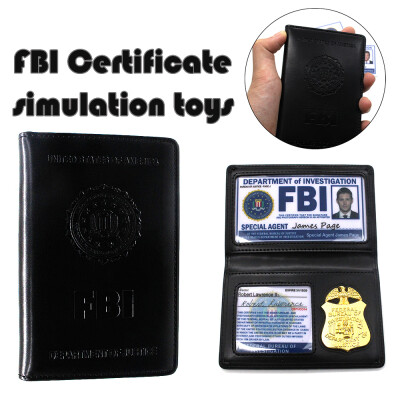 

FBI Cosplay Collection Police Card Holder Police ID Cards Cosers Accessory