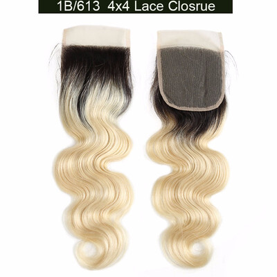 

Wig accessory patch 1B613 4X4 body wave human hair patch