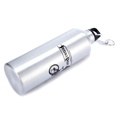 

700ml Non-toxic Odorless Aluminum Alloy Sports Water Bottles Cycling Camping Bicycle Kettle Black