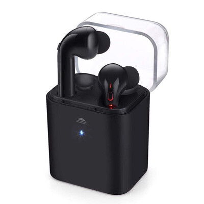 

Wireless Bluetooth Earphone Dual Bluetooth V42 HiFi Sport Headset with charging box For phone&computer