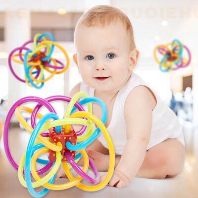 

Manhattan Toy&Blue Winkel Rattle&Teether Baby Toy