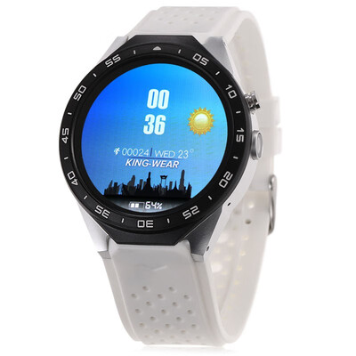 

Original KingWear KW88 Android 51 139 Screen 3G Smartwatch Phone MTK6580 Quad Core 512MB 4GB GPS Pedometer Smart Watch