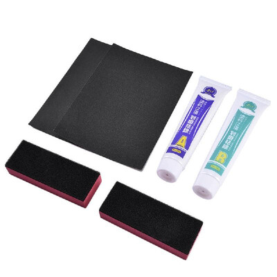

Car Body Scratch Repair Wax Kits Scar Remover Paste With Sponge Sandpaper Tool