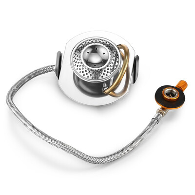 

Mini Portable Stainless Steel Propane Gas Stove Split Burner for Outdoor Cooking