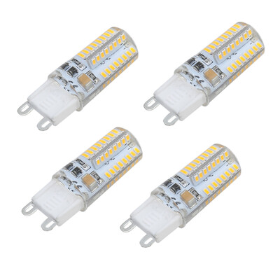 

Lightme 4PCS G9 AC 220V 3W SMD 3014 LED Bulb Spotlight with 64 LEDs