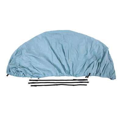

11-22 Feet Speedboat Boat Cover V-Hull Boat Cover Polyester Taffeta UV Water Resistant with Storage Bag