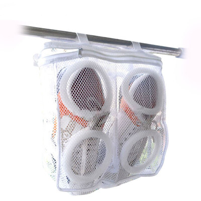 

Hanging Dry Sneaker Mesh Laundry Bags Shoes Protect Wash Machine Home Storage Organizer Accessories Supplies Gear Stuff Product