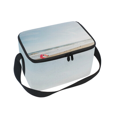 

ALAZA Lunch Box Insulated Summer Beach Lunch Bag Large Cooler Tote Bagfor Men Women