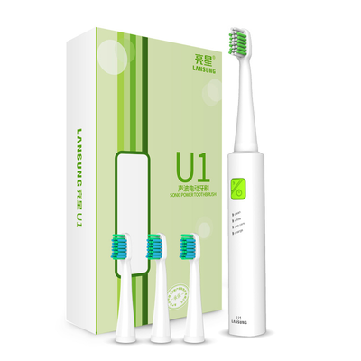 

Sonic electric toothbrush U1 soft hair brush head Inductive charging with USB fast charging safe waterproof Childrens gift