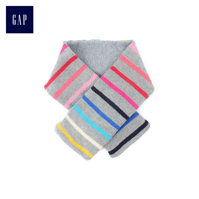 

GAP flagship store childrens clothing baby girl child comfortable color striped knit scarf 383607 colorful stripes ONESIZE