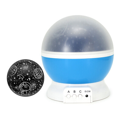 

Romantic Starry Sky Projector Light Bedroom Baby Sleeping Nightlight with Music Rechargeable Rotating Dreamlike Stars Moon Project