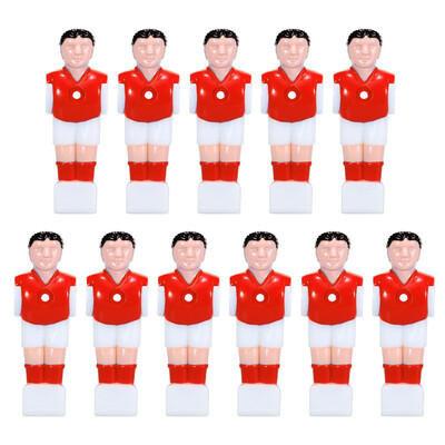 

11Pcs Table Football Machine Doll 158mm Caliber Table Games Soccer Mini Doll Athlete Foosball Player Part