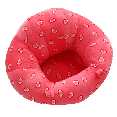 

Baby Support Seat Soft Plush Floor Seat Cartoon Stuffed Sofa Learn Sit Chair Deer Vein Pattern