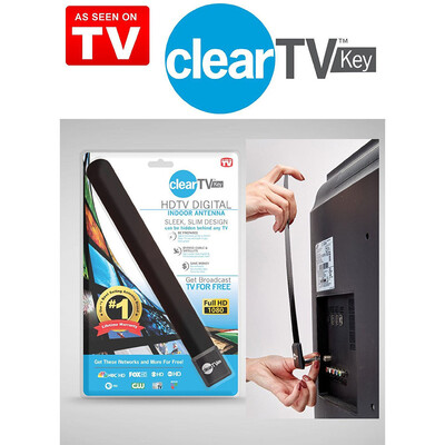 

TOP Clear TV Key HDTV FREE TV Digital Indoor Antenna Ditch Cable As Seen on TV