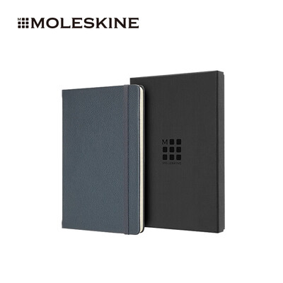 

MOLESKINE notebook gift box business office stationery conference notebook leather series special edition hard surface large horizontal hand account sky blue 0688