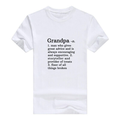 

Funny Grandpa Gifts Grandpa Definition Young Mens T-Shirt