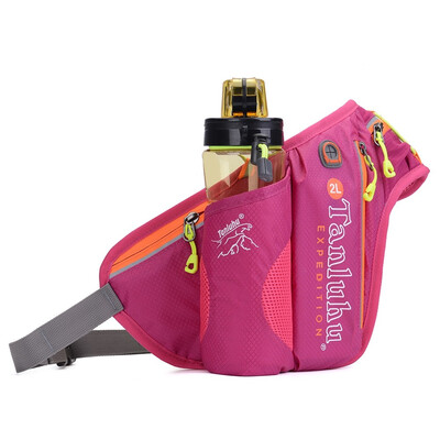 

2L Outdoor Trail Running Belt Bag Waist Backpack Water Bottle Holder Waterproof Marathon Jogging Belt Bag Pouch pocket Bag