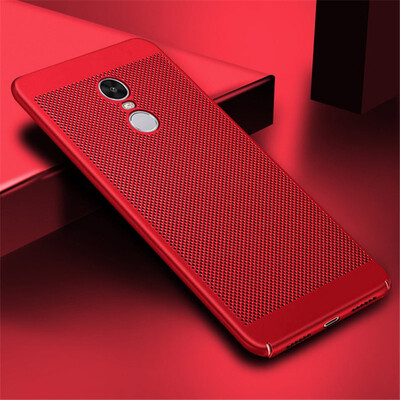 

Goowiiz Phone Case For Xiaomi RedMi Note 4Note 4XNote 33S4A4X Full Protection Slim Hard PC Breathable Grid Back Cover