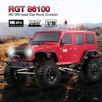 

RGT 86100 110 24G 4WD RC Rock Crawler Off-road Monster Truck Climbing Car Kids Toy for Boys