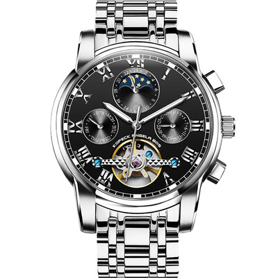 

Angela Bos 9022G Watch Men Automatic Mechanical Movement Wrist Watch Waterproof Calendar Luminous Watch for Men