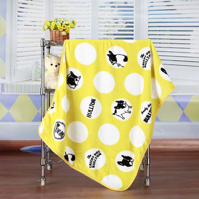 

Flannel Baby Blanket Cartoon Flannel Sofa Blanket 72cm100cm