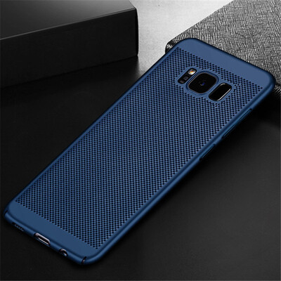 

Goowiiz Phone Case For Samsung J3 J330J5 J530J7 J730 2017 Eurasian Full Protection Slim Hard PC Breathable Grid Back Cover