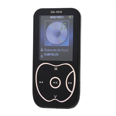 

MP3 MP4 Player 8GB Music Player with Earphone Support E-book Reader Music Video Picture Viewer FM Radio Recorder