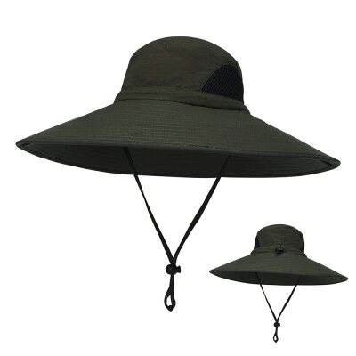 

Outdoor Hat Wide Brim Breathable Hunting Fishing Safari Sun Hat Cap