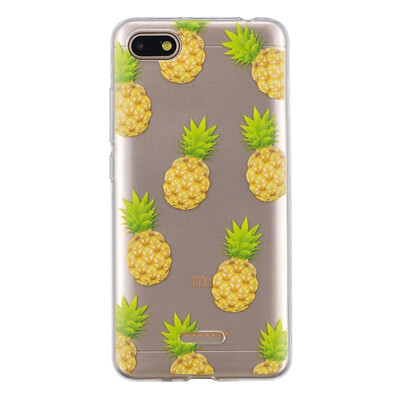 

MOONCASE Millet Red Rice 6A High Translucent TPU-Pineapple