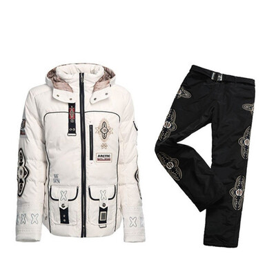 

B0GNER Women Pira-D Down Ski Pants BJ3172P WhiteB0GNER Women Pira-D Down Ski Jacket BJ3172 White
