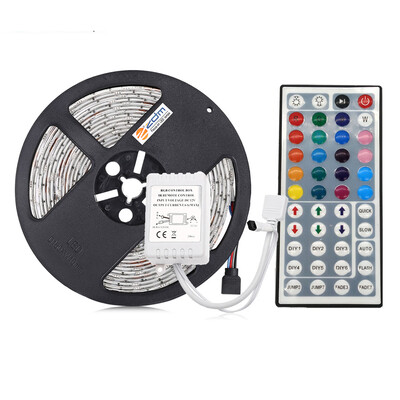

ZDM RGB LED Strip Light 5M 75W with 44 Key IR Remote Controller DC12V