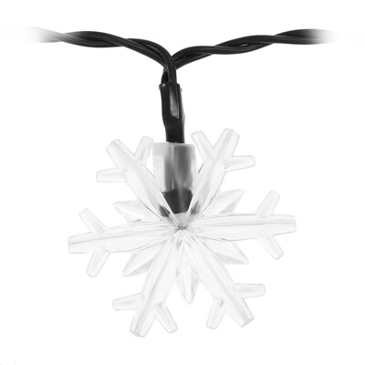 

VCT - SLC - 037 20 LEDs Snowflake Solar String Light for Holiday Home Party Garden Decoration
