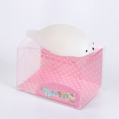 

Cute Cartoon Mini Sea Dog TPR Squishy Toy Stress Relief Product Relaxation Gift