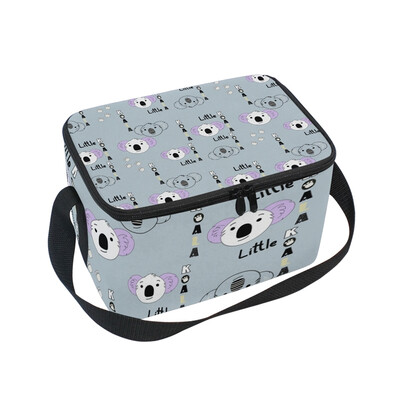 

Lunch Box Insulated Lunch Bag Large Cooler Little Koala Tote Bagfor Kids Men Women