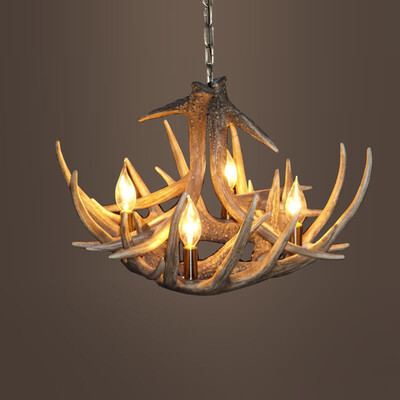 

Chandelier Pendant Light Fixtures Nordic Novelty Resin Antler