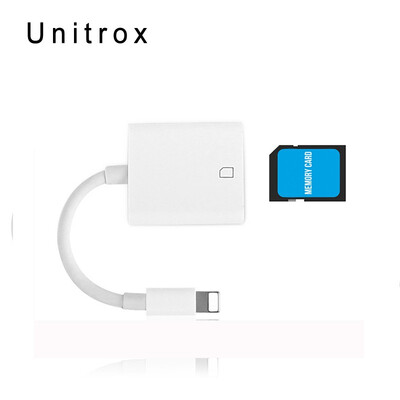 

For Lightning to SD Card Reader OTG Date Cable Digital Camera kit Adapter For iPhone X876plus For iPad Airmini & iOS92-113