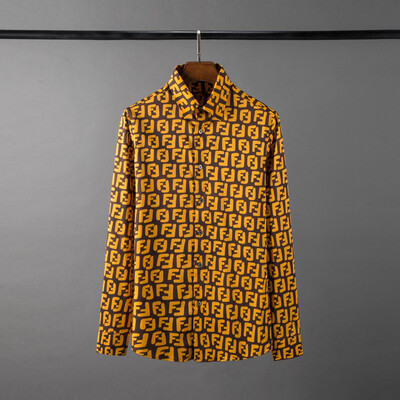 

Three colors F high quality 2019 new arrival spring men beautiful shirts casual business