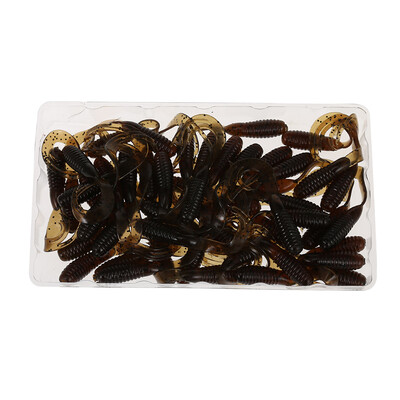 

A FISH LURE Soft Fishing Lures Capuchin Maggots Grub Worm Artificial Baits 50pcs
