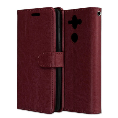 

MOONCASE Nokia 8 sirocco 3 card photo frame holster - brown