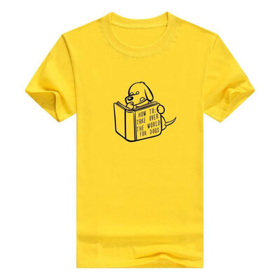 

Funny Gift Idea How To Take Over The World For Dogs Mens t-Shirt