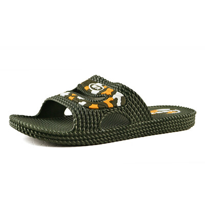 

Warrior home bathroom beach wear-resistant wild casual sandals&slippers 3323 Army Green 42