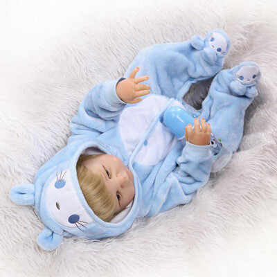 

22in Reborn Baby Rebirth Doll Kids Gift All-Silica Gel Boy