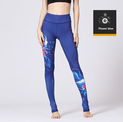 

High waist breathable Foot Stirrup Yoga Leggings Yoga pants
