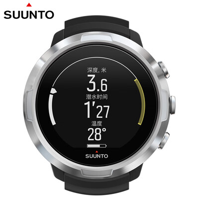 

extension SUUNTO diving watch SUUNTO D5 wireless convenient connection a variety of diving mode color screen diving watch steel black SS050190000