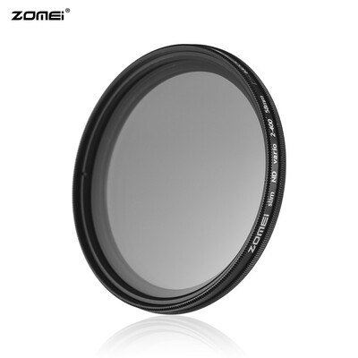 

ZOMEI 82mm Ultra Slim Variable Fader ND2-400 Neutral Density ND Filter Adjustable ND2 ND4 ND8 ND16 ND32 to ND400