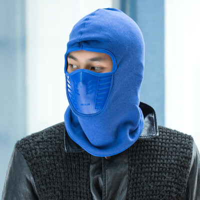 

Cycling headgear winter outdoor thermal fleece hat windproof neck cap