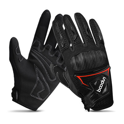 

Winter Cycling Gloves Full Finger Windproof Warm Hand Riding Gloves Anti-skid Cold Weather Breathable Bike Gloves for Men&Wome
